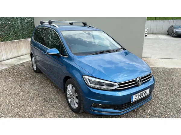 Volkswagen Touran MPV, Diesel, 2020, Blue
