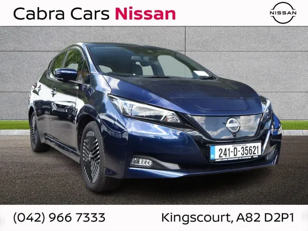 Nissan Leaf Hatchback, Electric, 2024, Blue