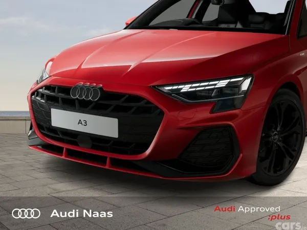 Audi A3 Saloon, Petrol, 2027, Red