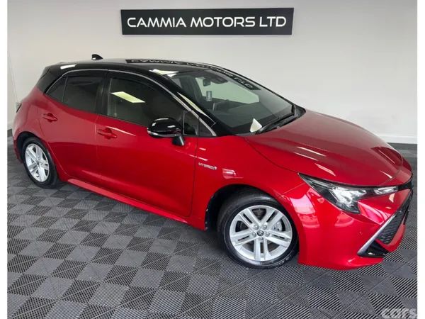 Toyota Corolla Hatchback, Petrol Hybrid, 2019, Red