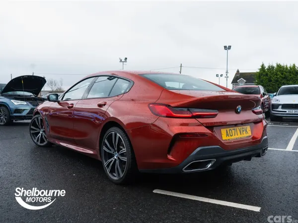 BMW 8-Series Coupe, Petrol, 2021, Orange