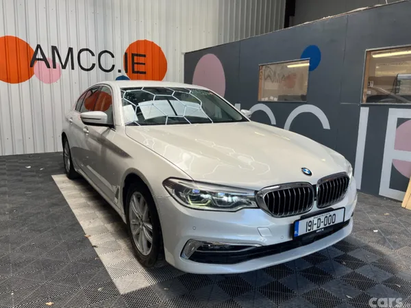 BMW 5-Series Saloon, Diesel, 2019, White