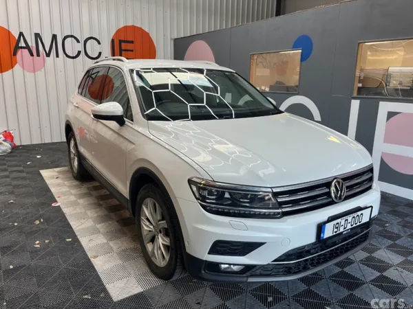 Volkswagen Tiguan SUV, Diesel, 2019, White