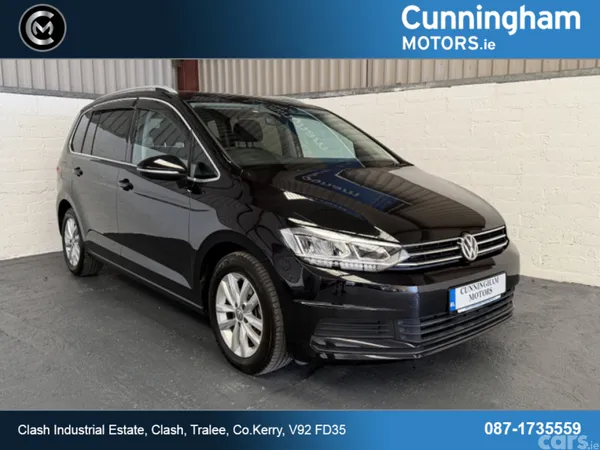 Volkswagen Touran MPV, Diesel, 2020, Black