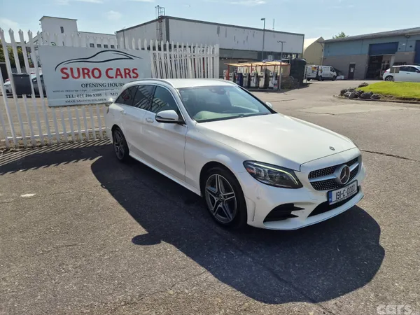 Mercedes-Benz C-Class Estate, Diesel, 2019, White