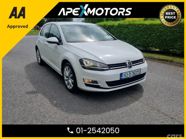 Volkswagen Golf Hatchback, Petrol, 2015, White