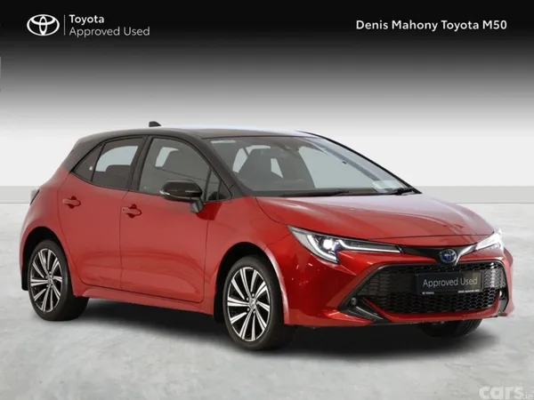 Toyota Corolla Hatchback, Petrol Hybrid, 2023, Red