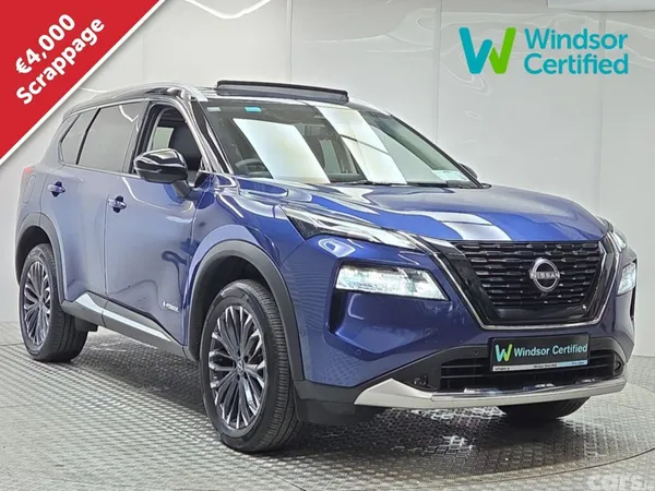 Nissan X-Trail SUV, Petrol Hybrid, 2026, Blue