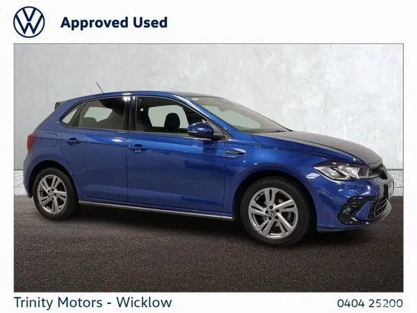 Volkswagen Polo Hatchback, Petrol, 2023, Blue