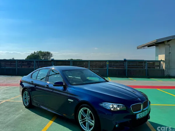BMW 5-Series Saloon, Diesel, 2015, Blue