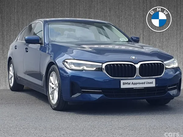 BMW 5-Series Saloon, Diesel, 2022, Blue