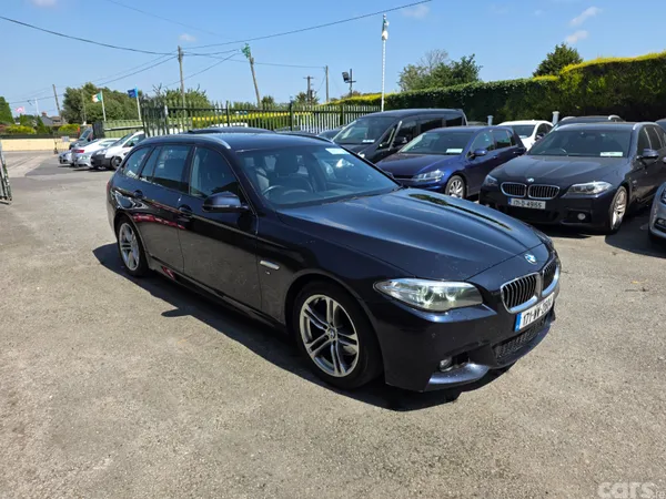 BMW 5-Series Estate, Diesel, 2017, Black