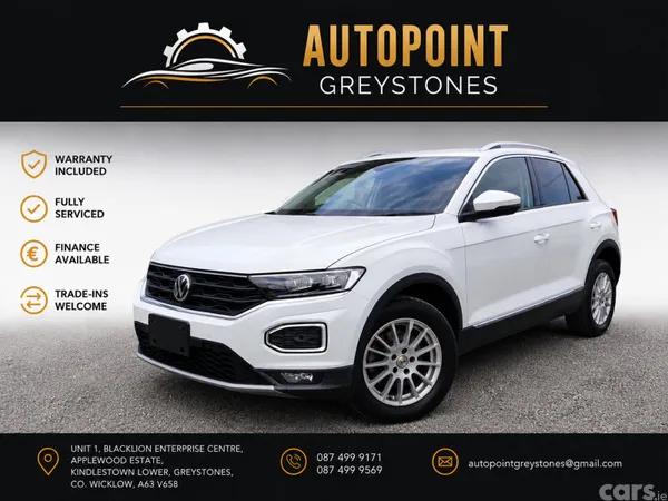 Volkswagen T-Roc SUV, Diesel, 2021, White