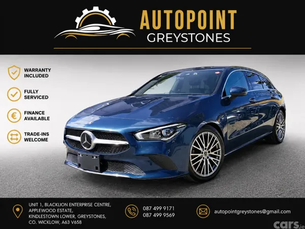 Mercedes-Benz CLA Estate, Diesel, 2020, Blue