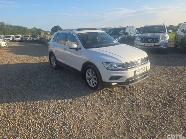 Volkswagen Tiguan SUV, Diesel, 2019, White