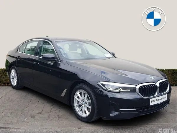 BMW 5-Series Saloon, Diesel, 2021, Black