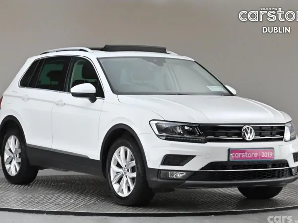 Volkswagen Tiguan SUV, Diesel, 2019, White
