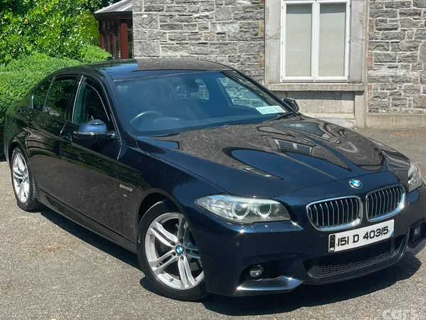 BMW 5-Series Saloon, Diesel, 2015, Black