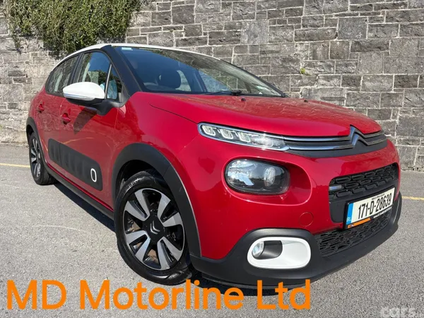 Citroen C3 Hatchback, Petrol, 2017, Red