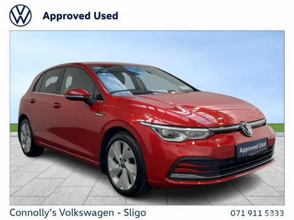 Volkswagen Golf Hatchback, Diesel, 2022, Red