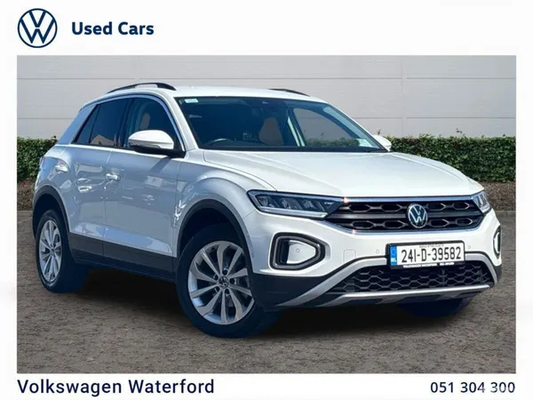 Volkswagen T-Roc SUV, Petrol, 2024, White