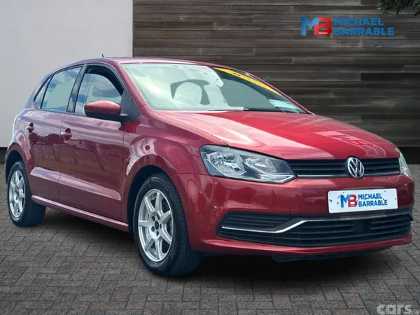 Volkswagen Polo Hatchback, Petrol, 2016, Red