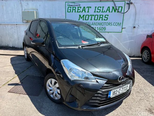 Toyota Vitz Hatchback, Petrol, 2018, Black