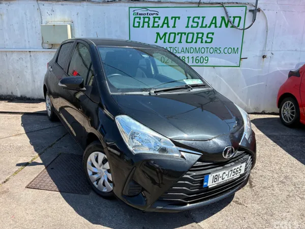 Toyota Vitz Hatchback, Petrol, 2018, Black