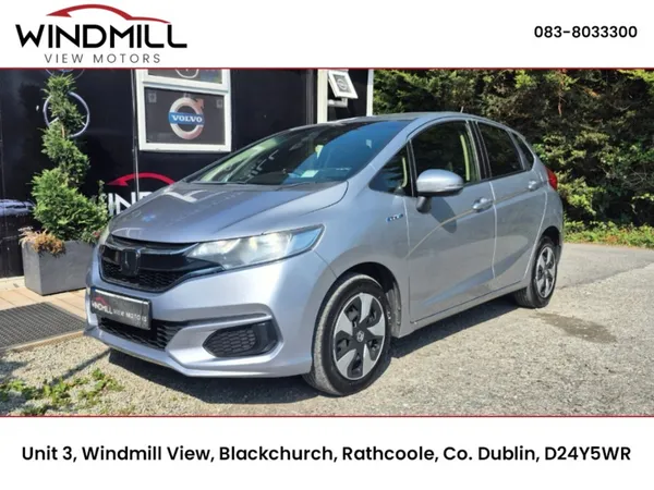 Honda Fit Hatchback, Petrol Hybrid, 2019, Silver