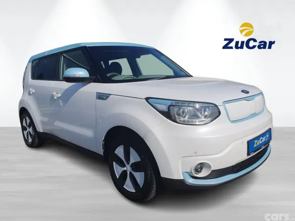 Kia Soul Hatchback, Electric, 2017, White