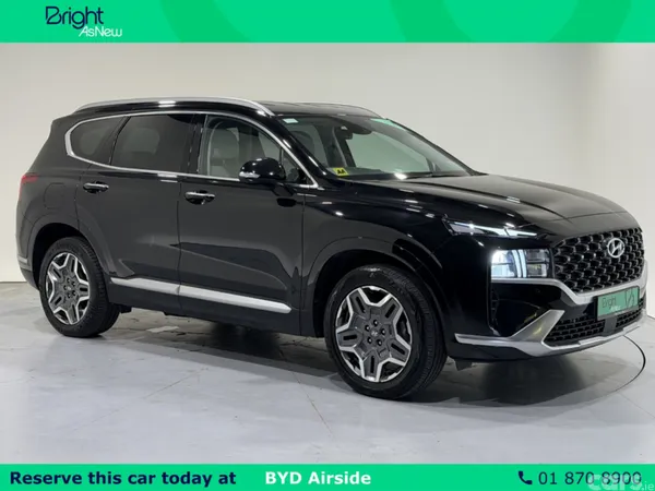 Hyundai Santa Fe SUV, Petrol Plug-in Hybrid, 2023, Black