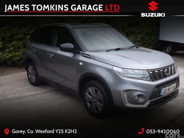 Suzuki Vitara SUV, Petrol Hybrid, 2022, Grey