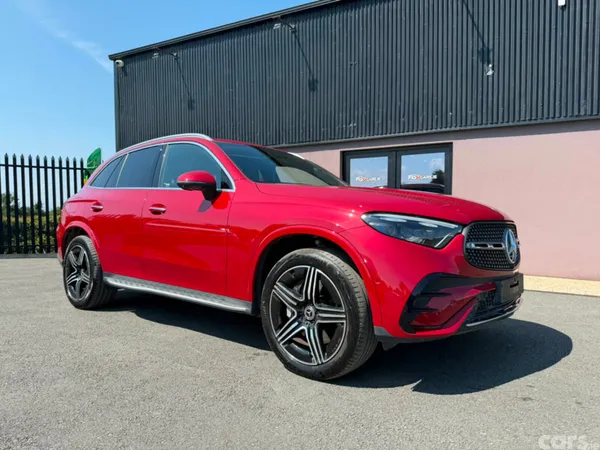 Mercedes-Benz GLC SUV, Diesel Plug-in Hybrid, 2024, Red