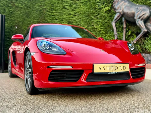 Porsche 718 Coupe, Petrol, 2023, Red
