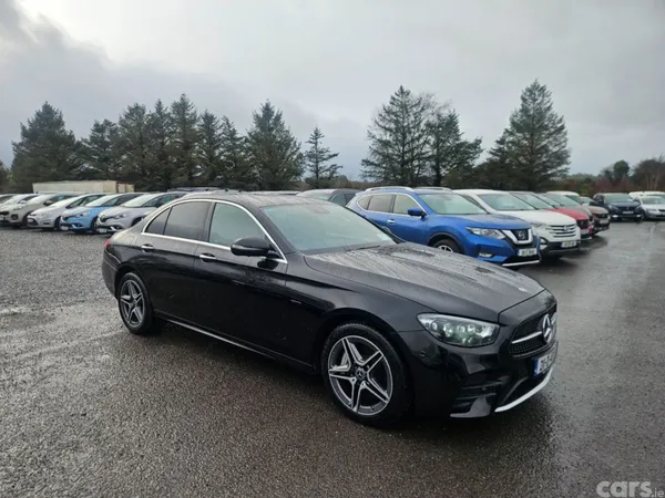 Mercedes-Benz E 300 Saloon, Diesel Plug-in Hybrid, 2021, Black