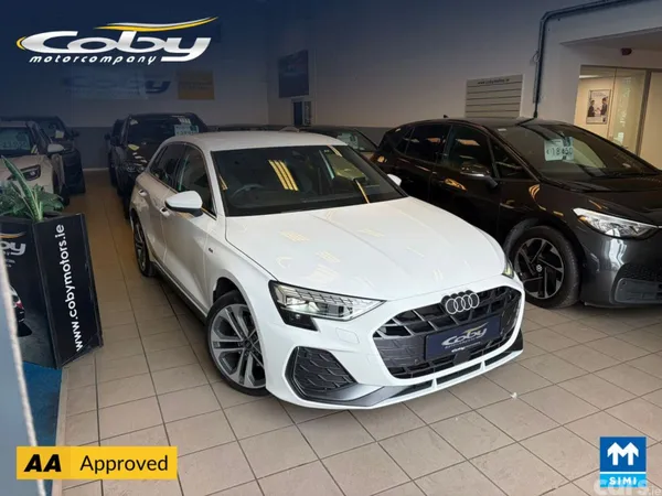 Audi A3 Hatchback, Petrol Plug-in Hybrid, 2025, White