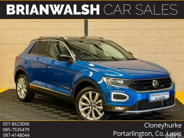 Volkswagen T-Roc SUV, Diesel, 2021, Blue
