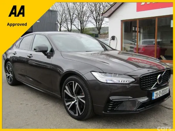 Volvo S90 Saloon, Petrol Plug-in Hybrid, 2021, Grey