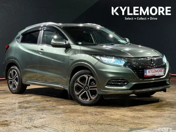 Honda Vezel SUV, Petrol Hybrid, 2020, Green