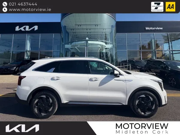 Kia Sorento SUV, Petrol Plug-in Hybrid, 2027, White