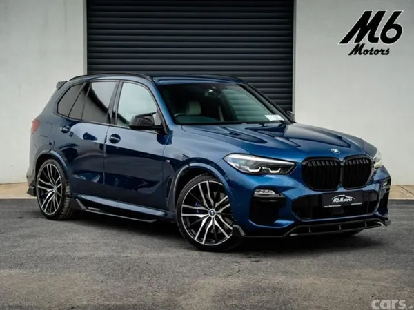BMW X5 Estate, Petrol Plug-in Hybrid, 2020, Blue