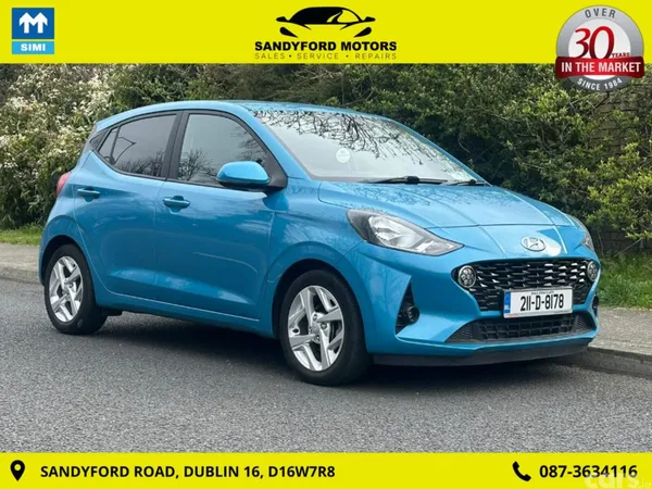 Hyundai i10 Hatchback, Petrol, 2021, Blue