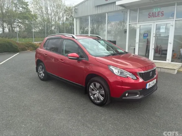 Peugeot 2008 SUV, Diesel, 2018, Red