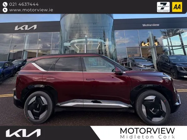 Kia EV5 SUV, Electric, 2027, Red