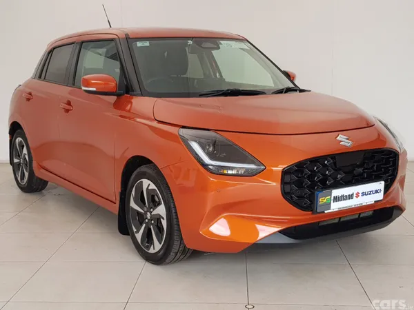 Suzuki Swift Hatchback, Petrol Hybrid, 2024, Orange