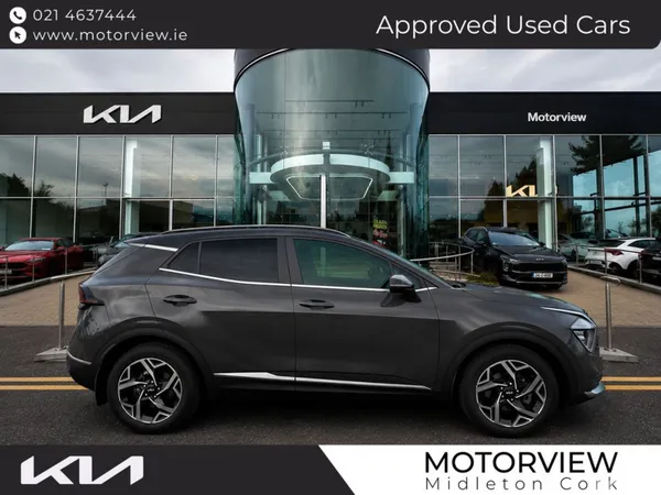 Kia Sportage SUV, Diesel Hybrid, 2023, Black