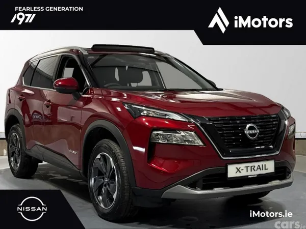 Nissan X-Trail SUV, Petrol Hybrid, 2027, Red