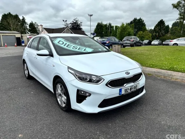 Kia Ceed Hatchback, Diesel, 2018, White