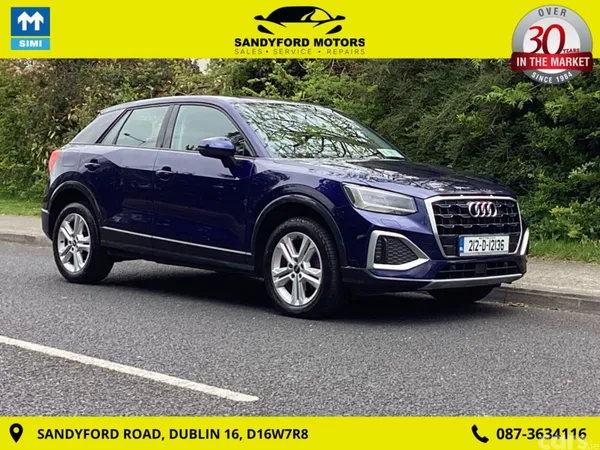 Audi Q2 Hatchback, Diesel, 2021, Blue