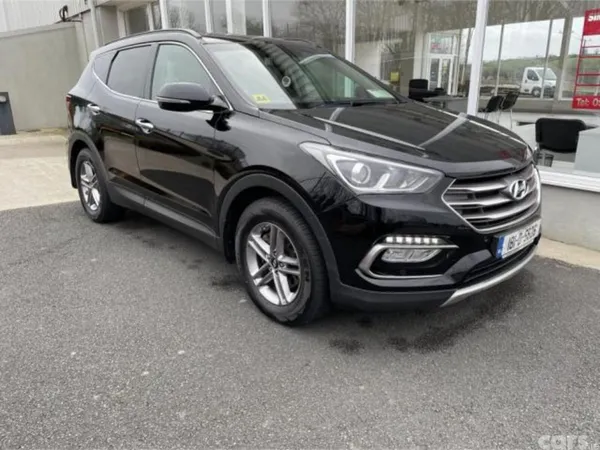 Hyundai Santa Fe SUV, Diesel, 2018, Black